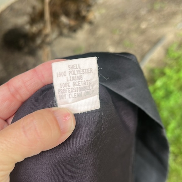 Cache Vintage Formal Gown Maxi Floral Aplique 90's Prom Wedding Guest Black Tie - Picture 10 of 10